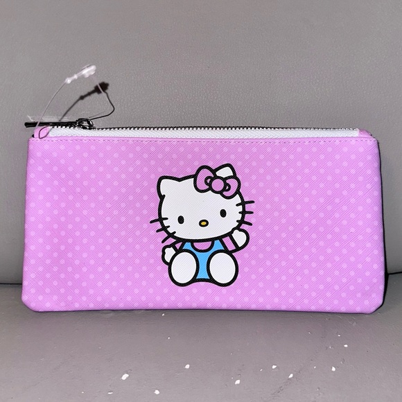 Sanrio Hello Kitty Waving Pencil Pen Bag/Pouch - Picture 1 of 4